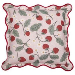 SoffaDirekt Strawberry Kuddfodral 45x45 Rosa