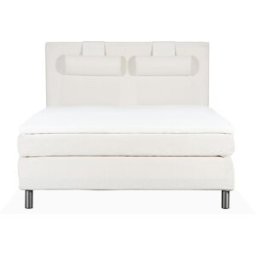 SoffaDirekt Ängsvik 140 Sängpaket Bouclé Offwhite