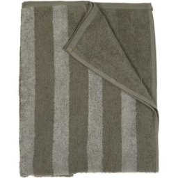 SoffaDirekt Rand Frottéhandduk 90x150 Grön