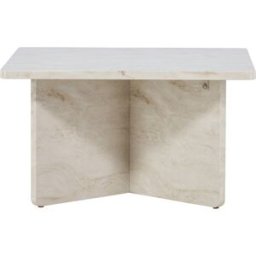SoffaDirekt Catania Soffbord 75x75 Beige