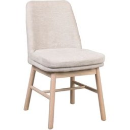 Rowico Home Amesbury Stol Ljusbeige Tyg/vitpigmenterade Ekben