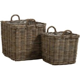 SoffaDirekt Charles Korgar 2-Set Natur