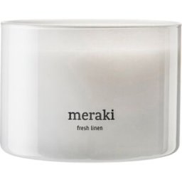 Meraki Doftljus 32h Fresh Linen