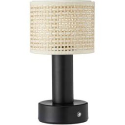 PR Home Tiara Bordslampa Laddbar Svart