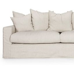 SoffaDirekt Klädsel Monaco 3-Sitssoffa Beige