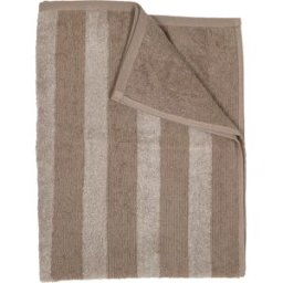 SoffaDirekt Rand Frottéhandduk 90x150 Lin