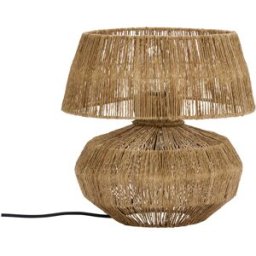 Madam Stoltz Bordslampa Jute Natur