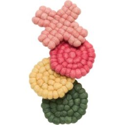 Svanefors Vanja Glasunderlägg 4-Pack Multi