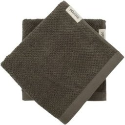 Meraki Solid Handduk 50x100 2-Pack Army