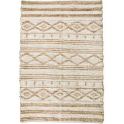 Madam Stoltz Matta 120x180 Offwhite/natur