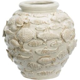 Madam Stoltz Vas Stengods Offwhite