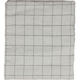 SoffaDirekt Sommar Duk Linne/svart 140x250