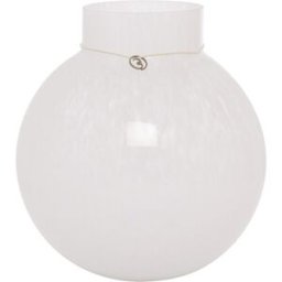ERNST Glasvas Rund 14cm Vit