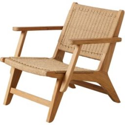 Cinas Eya Loungestol Teak Indoor
