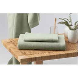 SoffaDirekt Felicia Handduk 90x150cm Grön