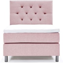 SoffaDirekt Ängsvik 120 Sängpaket Deluxe Rosa