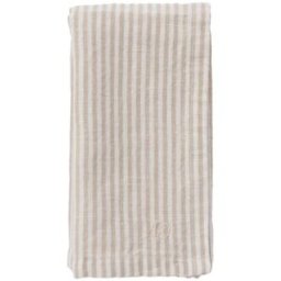 ERNST Servett Smalrand Beige/vit