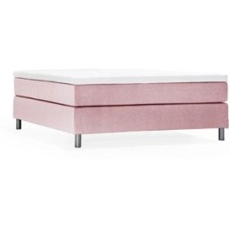SoffaDirekt Ängsvik 160 Kontinentalsäng Rosa