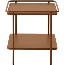 SoffaDirekt Minna Sidobord 45x45 Rost