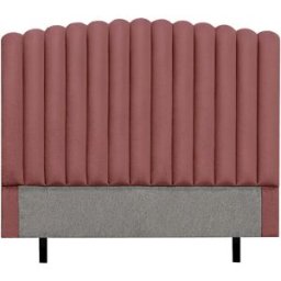 SoffaDirekt Primo High 160 Sänggavel Sammet Rosa