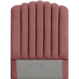 SoffaDirekt Primo 90 Sänggavel Sammet Rosa