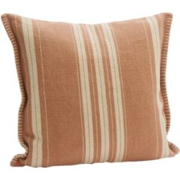 Madam Stoltz Kuddfodral 50x50 Rosa/vit