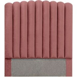 SoffaDirekt Primo 120 Sänggavel Sammet Rosa
