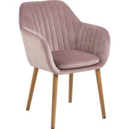 SoffaDirekt Vivien Stol Rosa/ek
