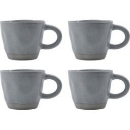 House Doctor Vida Mugg 4-Pack Ljusblå