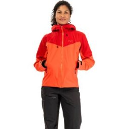 Bergans Women's Rabot Alpine 3L Shell Jacket Peachy Red/red XL