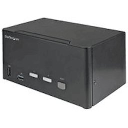 StarTech.com 2-ports DisplayPort KVM-switch fÃ¶r tre skÃ¤rmar - 4K