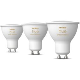 Philips LED-lampa HUE, WA, GU10, 4,2W, 3-pack