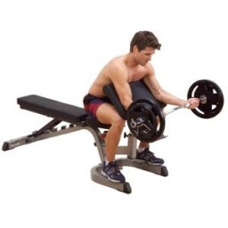 Body Solid Arm curl board for Benk