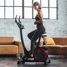 Christopeit Sport Motionscykel AL2 med underlagsmatta, inbärning och montering Karlskrona, Ronneby och Karlshamn