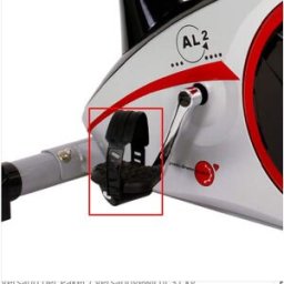 Christopeit Sport Pedal AL2 Venstre 9/16