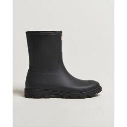 Hunter Boots Downpour Short Boot Black