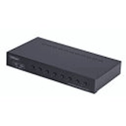 StarTech.com 8-Port DisplayPort KVM Switch w/1U Rack Mount Kit,