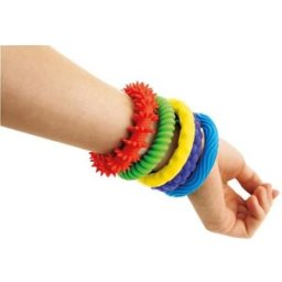 Taktila armband 5 st