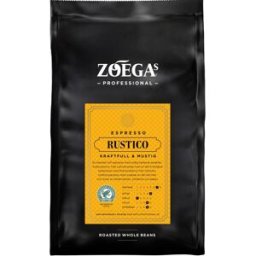 ZOEGAS Kaffe Espresso Rustico Hela Bönor 500g