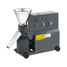 Pelletsmaskin - Max. 100 kg/h - Ø 120 mm - Låsbart fack - 2 valsar