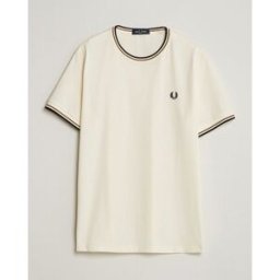 Fred Perry Twin Tipped T-Shirt Ecru