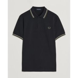 Fred Perry Twin Tipped Polo Shirt Black