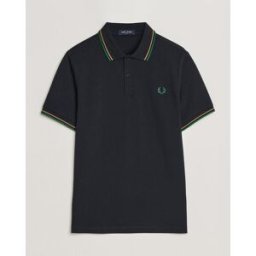 Fred Perry Twin Tipped Polo Shirt Navy