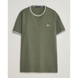 Fred Perry Twin Tipped T-Shirt Laurel Wreath Green
