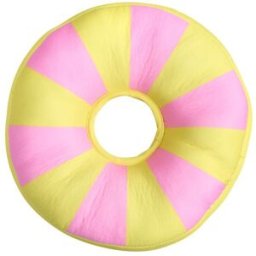 Little&bigger; Hot Summer Flytande Hundleksak Ring Rosa/gul 19 Cm