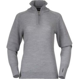 Bergans Women's Ulriken Light Merino Jumper Magnesium Grey XS