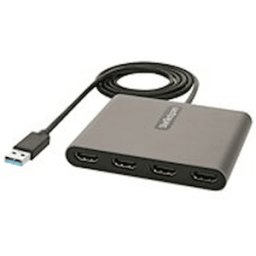 StarTech.com USB 3.0 till 4x HDMI-adapter - Externa video- och