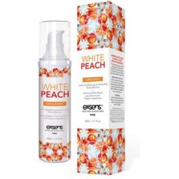 Exsens Warming Massage Oil White Peach