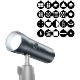 Smallrig 4634 RF 10C, fokuserbar LED lampa med Gobo