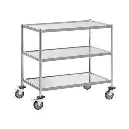 Köksvagn - 3 hyllor - Upp till 60 kg - Hyllor: 84.5 x 52.5 x 80 cm - Royal Catering